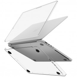 UNIQ Vero dėklas, skirtas MacBook Pro 14" M1-M4 (2021-2024) – skaidrus