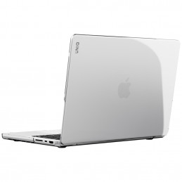 UNIQ Vero dėklas, skirtas MacBook Pro 14" M1-M4 (2021-2024) – skaidrus