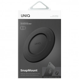 UNIQ SnapMount lipnus magnetinis laikiklis – juodas