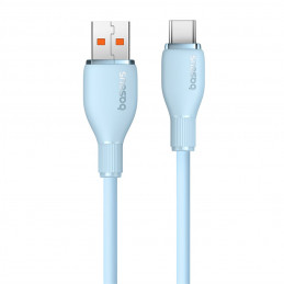 Baseus Pudding 100W USB-A - USB-C kabelis 2m - mėlynas