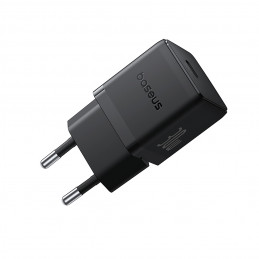 „Baseus Palm“ 30 W USB-C sieninis įkroviklis – juodas