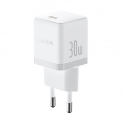 „Baseus Palm“ 30 W USB-C sieninis įkroviklis – baltas