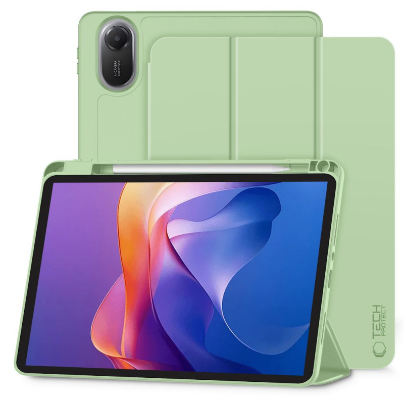 „Tech-Protect SC“ rašiklio dėklas, skirtas „Xiaomi Redmi Pad 2 11.0“ – žalias