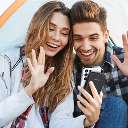 „Dudao K11“ 10000mAh išorinė baterija su įmontuotais laidais – juoda