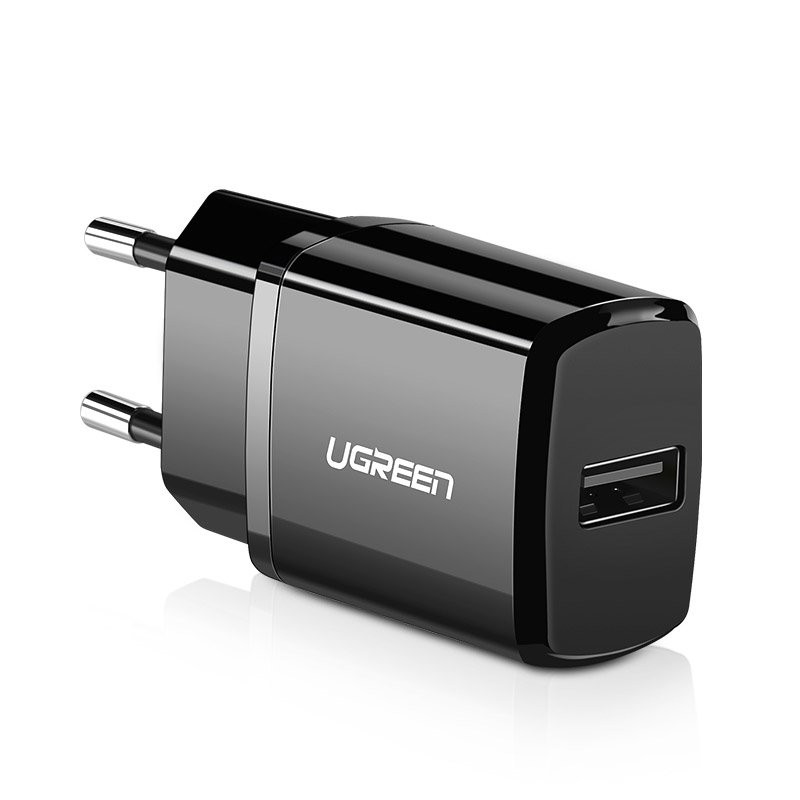 Ugreen USB įkroviklis 2.1A juodas (50459)