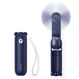 „Jisulife“ nešiojamasis ventiliatorius „Life8“ su mini nešiojamuoju USB ventiliatoriumi ir išorine baterija (2000 mAh) b...