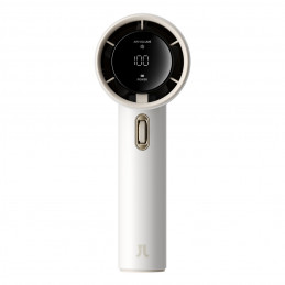 „Jisulife“ nešiojamasis ventiliatorius „Pro1“, 3600 mAh, FA53 (ABS), mini pūstuvas, nešiojamas USB ventiliatorius – balt...
