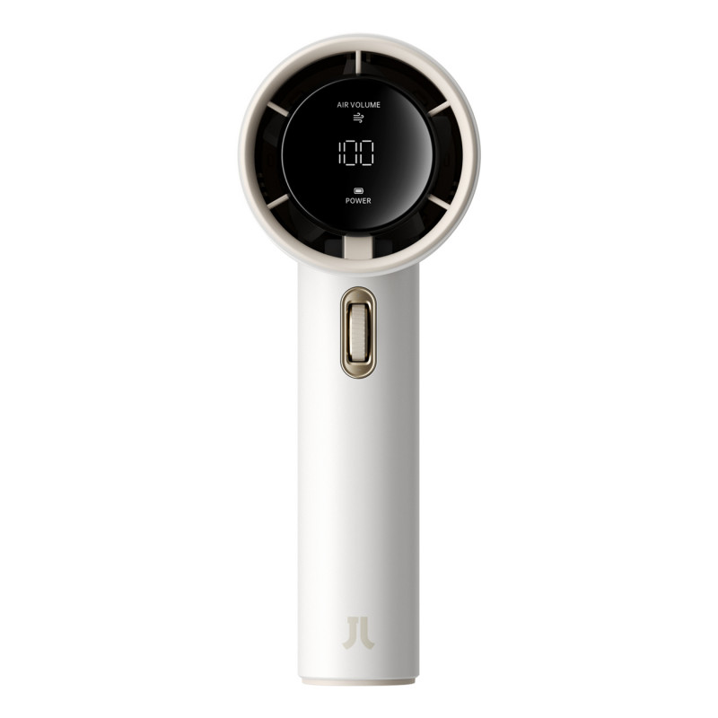 „Jisulife“ nešiojamasis ventiliatorius „Pro1“, 3600 mAh, FA53 (ABS), mini pūstuvas, nešiojamas USB ventiliatorius – balt...