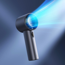„Jisulife“ nešiojamasis ventiliatorius „Pro1“, 3600 mAh, FA53 (ABS), mini pūstuvas, nešiojamas USB ventiliatorius – mėly...