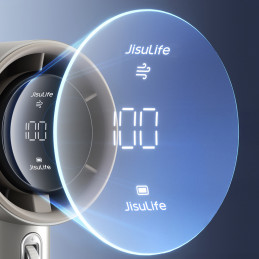 „Jisulife“ nešiojamas ventiliatorius „Pro1 S 5000mAh FA53PRO“ mini pūstuvas, nešiojamas USB metalinis ventiliatorius – š...