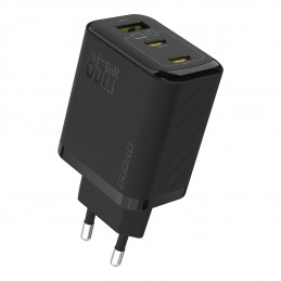 „Dudao A29C“ 65 W „GaN“ sieninis įkroviklis + USB-C laidas – juodas
