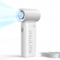 „Jisulife“ nešiojamas ventiliatorius „Life9“ 5000mAh nešiojamas mini pūstuvas su USB – pilkas