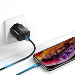 Ugreen USB įkroviklis 2.1A juodas (50459)