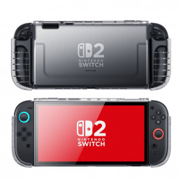 „Supcase Crystal“ dėklas, skirtas „Nintendo Switch 2“ – skaidrus