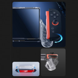 „Supcase Crystal“ dėklas, skirtas „Nintendo Switch 2“ – skaidrus