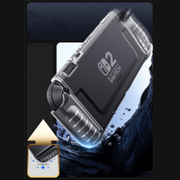 „Supcase Crystal“ dėklas, skirtas „Nintendo Switch 2“ – skaidrus