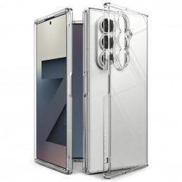 „Ringke Fusion“ dėklas, skirtas „Samsung Galaxy Z Fold 7“ – skaidrus