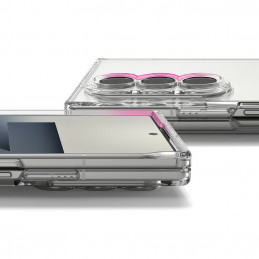 „Ringke Fusion“ dėklas, skirtas „Samsung Galaxy Z Fold 7“ – skaidrus