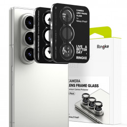 „Ringke“ fotoaparato rėmelio apsauginių dėklų, 2 vnt., pakuotė, skirta „Samsung Galaxy Z Fold 7“ – juoda