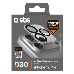 SBS kameros stiklas, skirtas „iPhone 17 Pro“ su D3O technologija