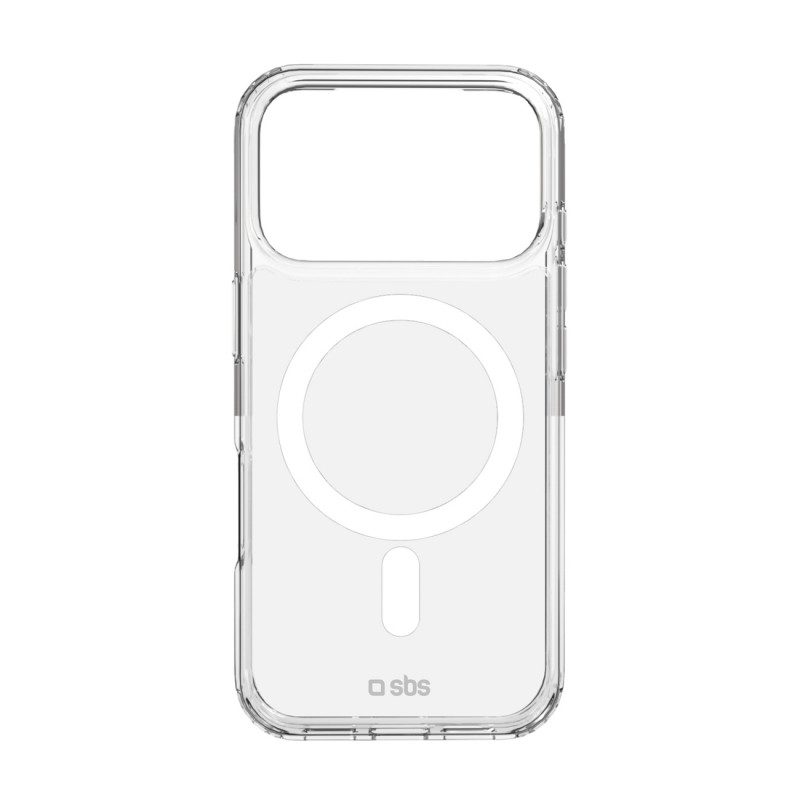 SBS Extreme Mag dėklas su D3O technologija, skirtas iPhone 17 Pro – permatomas