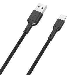 Dudao L9T 5A USB-A - USB-C kabelis 1 m - juodas