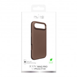 „Pure Icon Mag Pro“ skysto silikono dėklas, skirtas „iPhone 17 Air“, suderinamas su „MagSafe“, su kameros apsauga ir ali...