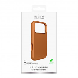„Pure Icon Mag Pro“ skysto silikono dėklas, skirtas „iPhone 17 Pro“, suderinamas su „MagSafe“, su kameros apsauga ir ali...