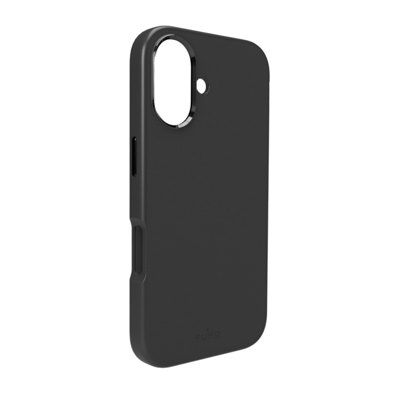 „Pure Icon Mag Pro“ skysto silikono dėklas, skirtas „iPhone 17“, suderinamas su „MagSafe“, su kameros apsauga ir aliumin...