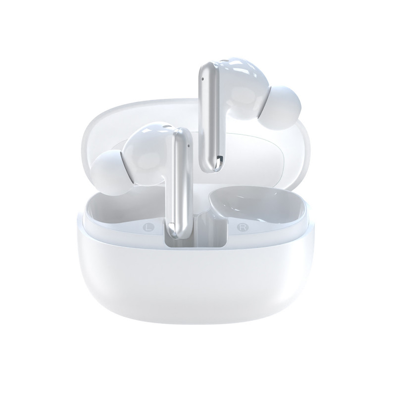 „Dudao U21 TWS ANC ENC“ belaidės „Bluetooth“ ausinės – baltos