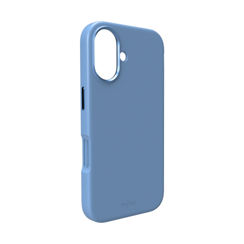 „Pure Icon Mag Pro“ skysto silikono dėklas, skirtas „iPhone 17“, suderinamas su „MagSafe“, su kameros apsauga ir aliumin...