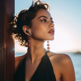„Dudao U21 TWS ANC ENC“ belaidės „Bluetooth“ ausinės – juodos