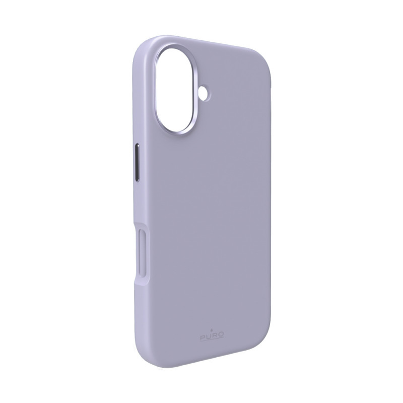 „Pure Icon Mag Pro“ skysto silikono dėklas, skirtas „iPhone 17“, suderinamas su „MagSafe“, su kameros apsauga ir aliumin...