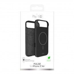 „Puro Pulse“ apsauginis dėklas, skirtas „iPhone 17 Air“, polikarbonato – juodas