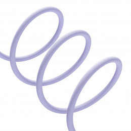 Baseus Pudding 100W USB-C - USB-C laidas 2m - violetinis