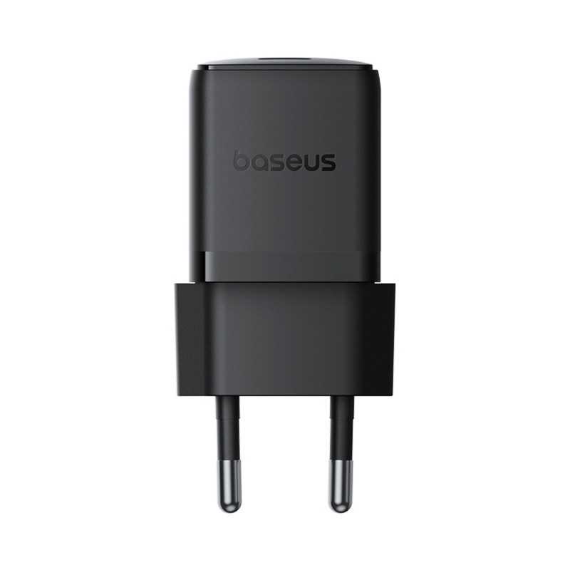 „Baseus Palm“ 30 W USB-C sieninis įkroviklis – juodas