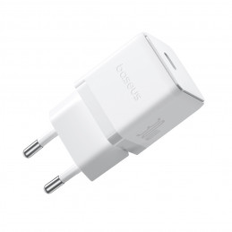 „Baseus Palm“ 30 W USB-C sieninis įkroviklis – baltas