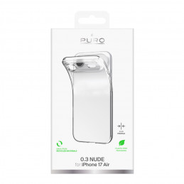 „Puro 0.3 Nude“ itin plonas TPU dėklas, skirtas „iPhone 17 Air“ – permatomas