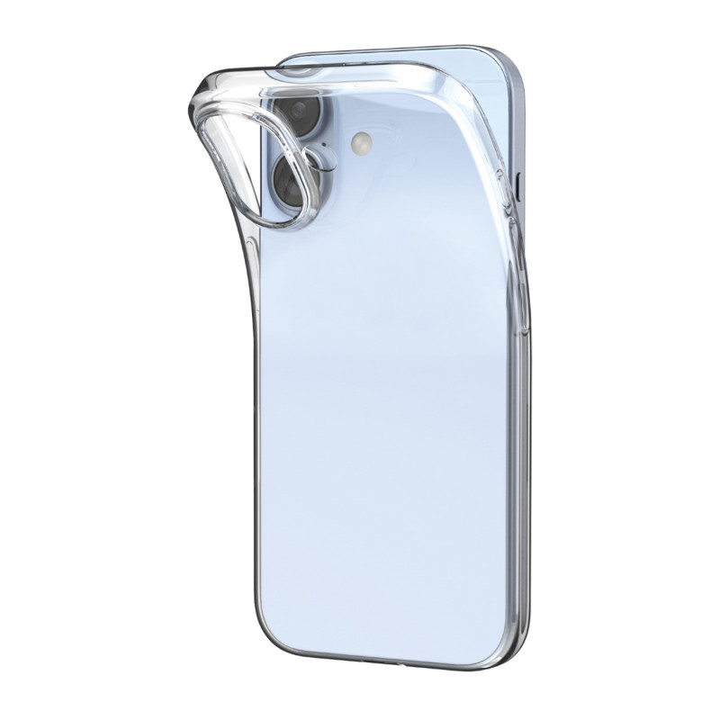 „Puro 0.3 Nude“ itin plonas TPU dėklas, skirtas „iPhone 17“ – permatomas