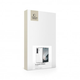 „Tech-Protect FlexAir“ hibridinis dėklas, skirtas „Samsung Galaxy Z Fold 7“ – skaidrus