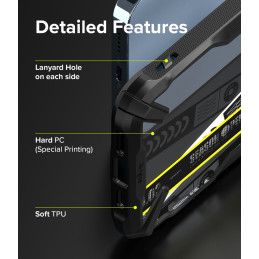 Ringke Fusion X Design šarvuotas dėklas su rėmeliu iPhone 13 Pro juodas (Bilietų juosta) (FXD550E43)