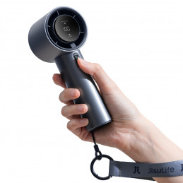 „Jisulife“ nešiojamasis ventiliatorius „Pro1“, 3600 mAh, FA53 (ABS), mini pūstuvas, nešiojamas USB ventiliatorius – mėly...