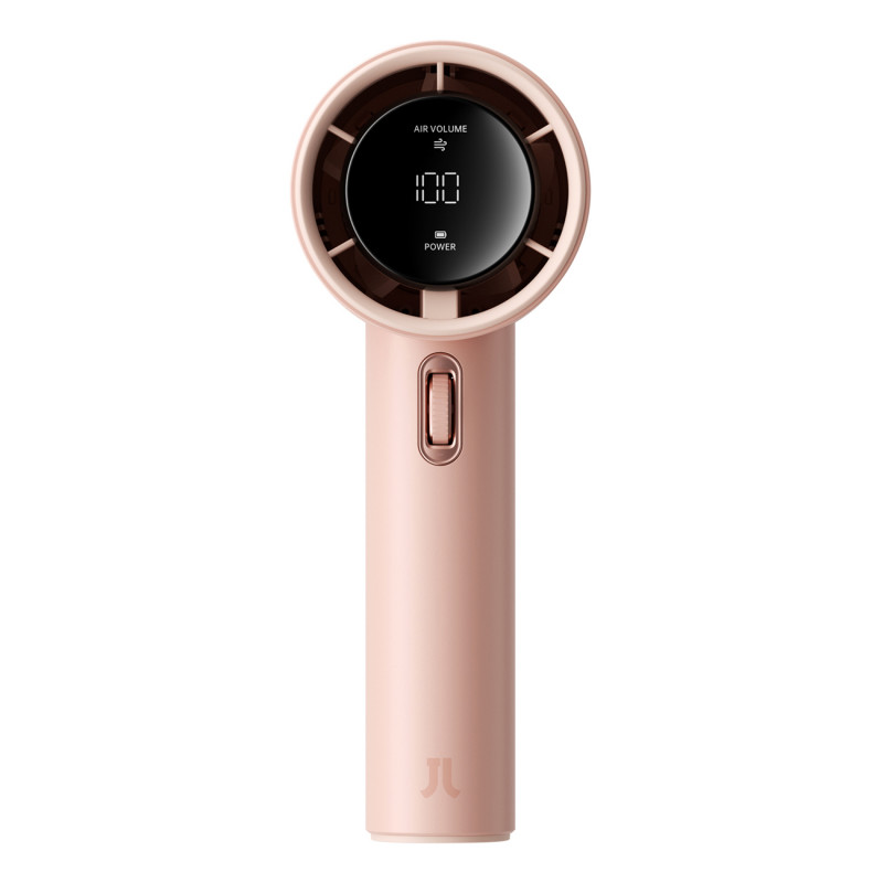 „Jisulife“ nešiojamasis ventiliatorius „Pro1“, 3600 mAh, FA53 (ABS), mini pūstuvas, nešiojamas USB ventiliatorius – roži...
