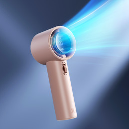 „Jisulife“ nešiojamasis ventiliatorius „Pro1“, 3600 mAh, FA53 (ABS), mini pūstuvas, nešiojamas USB ventiliatorius – roži...