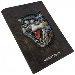 „Nimmy Raptor Wolf“ paso / piniginės dėklas – rudas