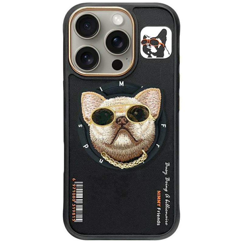 „Nimmy Glasses Cool nag MagSafe“ dėklas, skirtas „iPhone 16 Pro Max“ – juodas