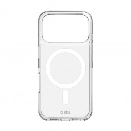SBS Extreme Mag dėklas su D3O technologija, skirtas iPhone 17 Pro – permatomas