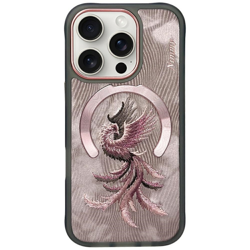 „Nimmy Magnetic Fantasy Animal“ dėklas „MagSafe“, skirtas „iPhone 16 Pro“ – rožinio aukso spalvos