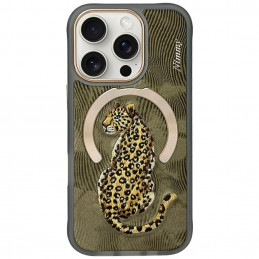 „Nimmy Magnetic Fantasy Animal“ dėklas „MagSafe“, skirtas „iPhone 16 Pro“ – auksinis