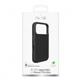 „Pure Icon Mag Pro“ skysto silikono dėklas, skirtas „iPhone 17 Pro Max“, suderinamas su „MagSafe“, su kameros apsauga ir...